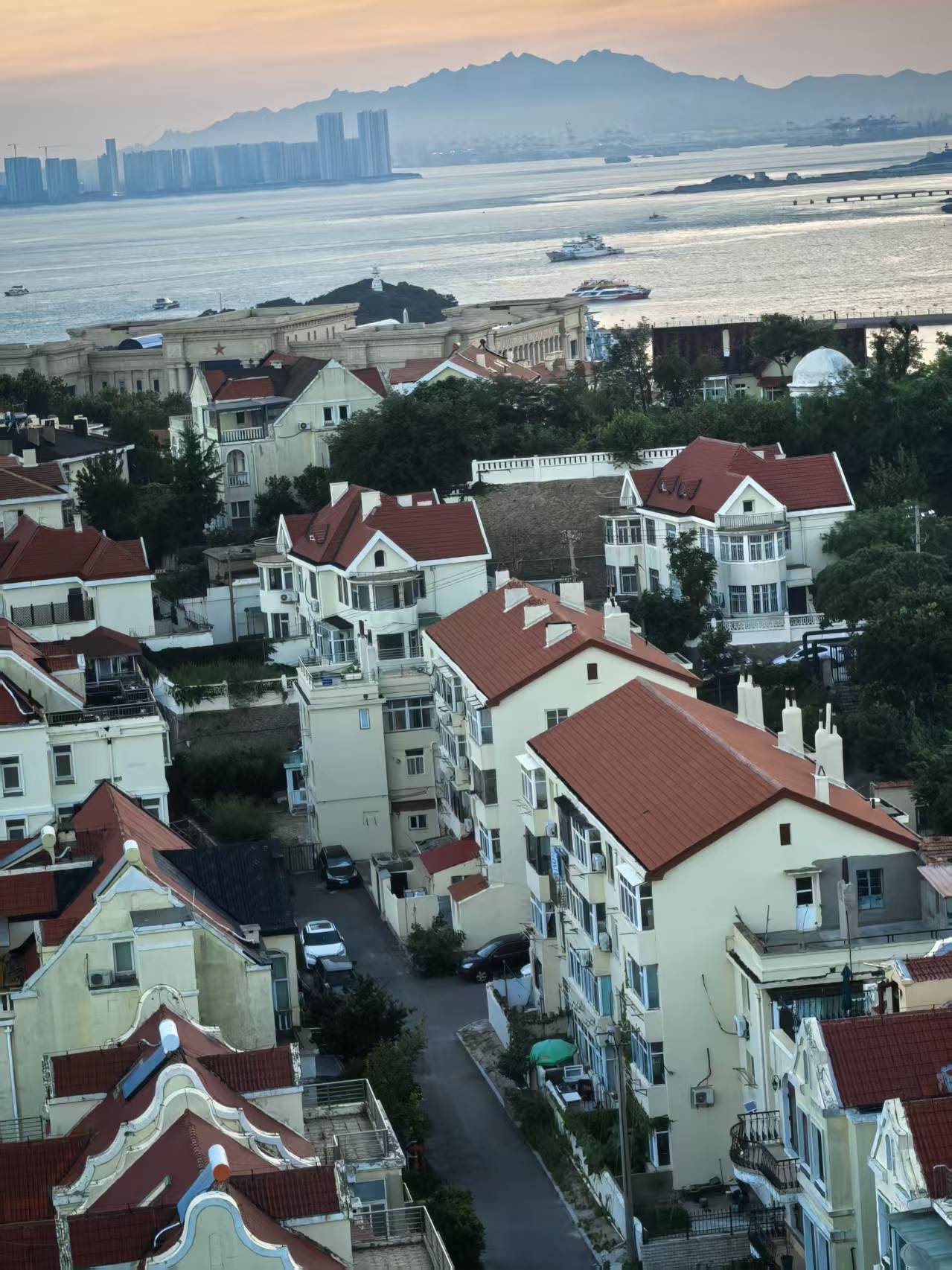青岛海边的房子